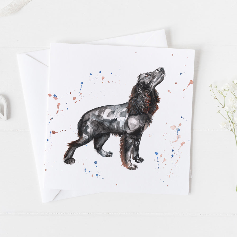 Cocker Spaniel Card