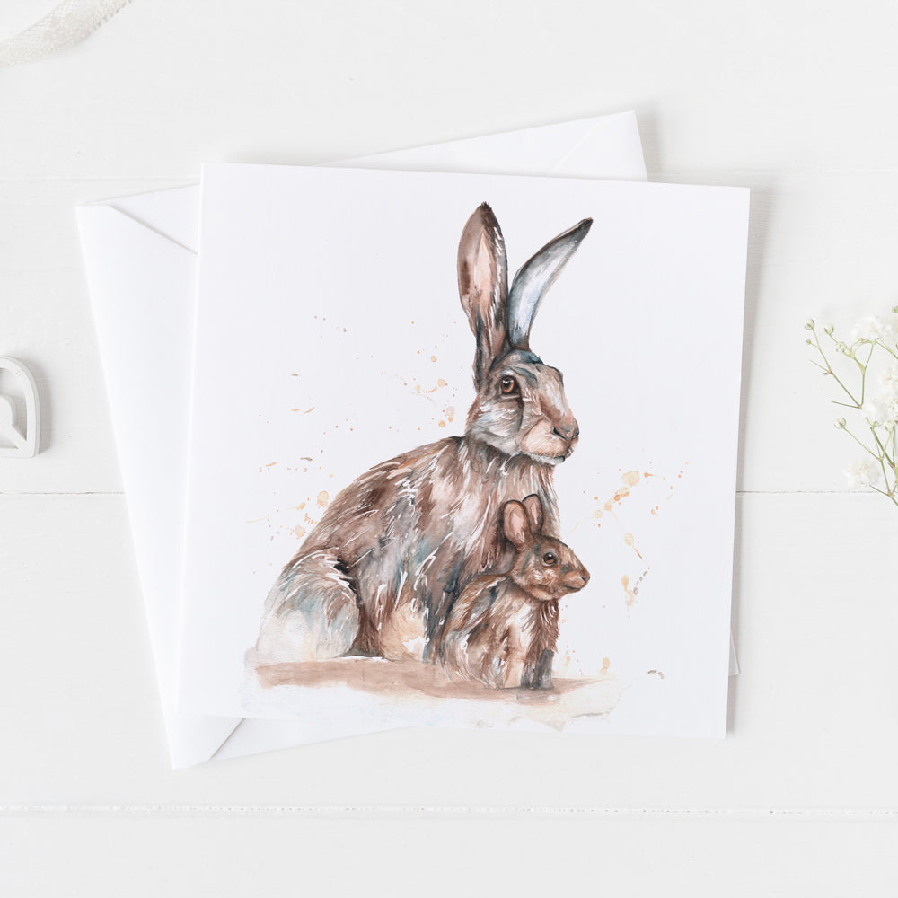 Hare and Leveret Card