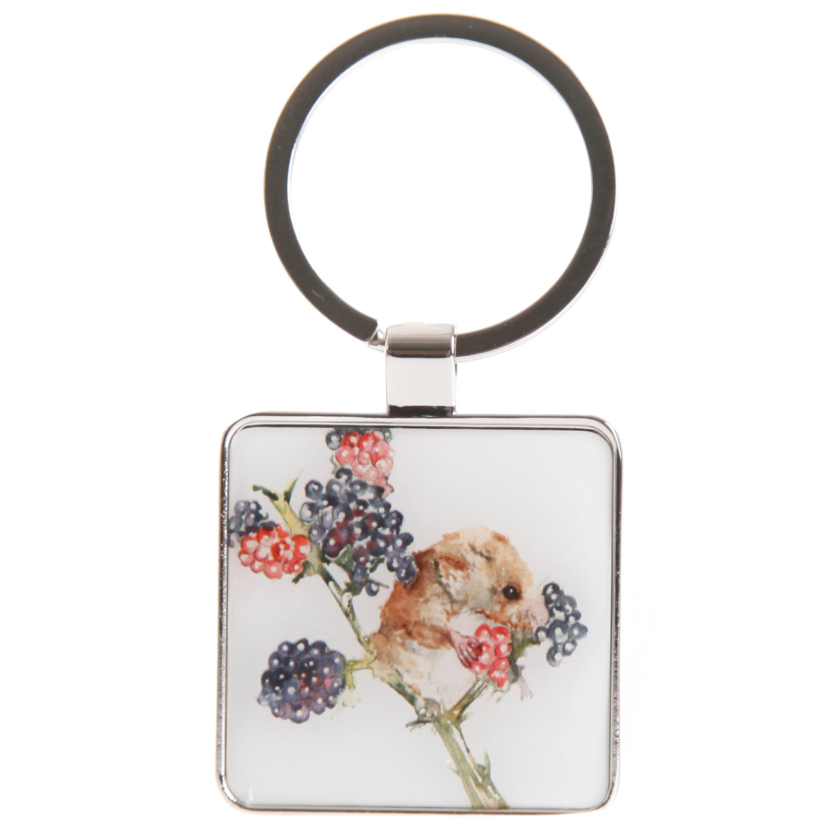 Field Mouse Design Keychain