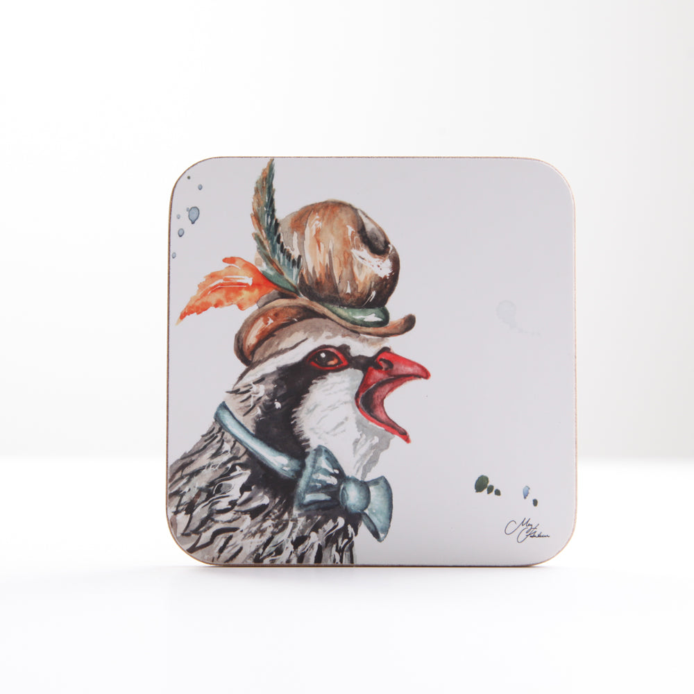 The Cockney Birds - Watercolour Design Coasters