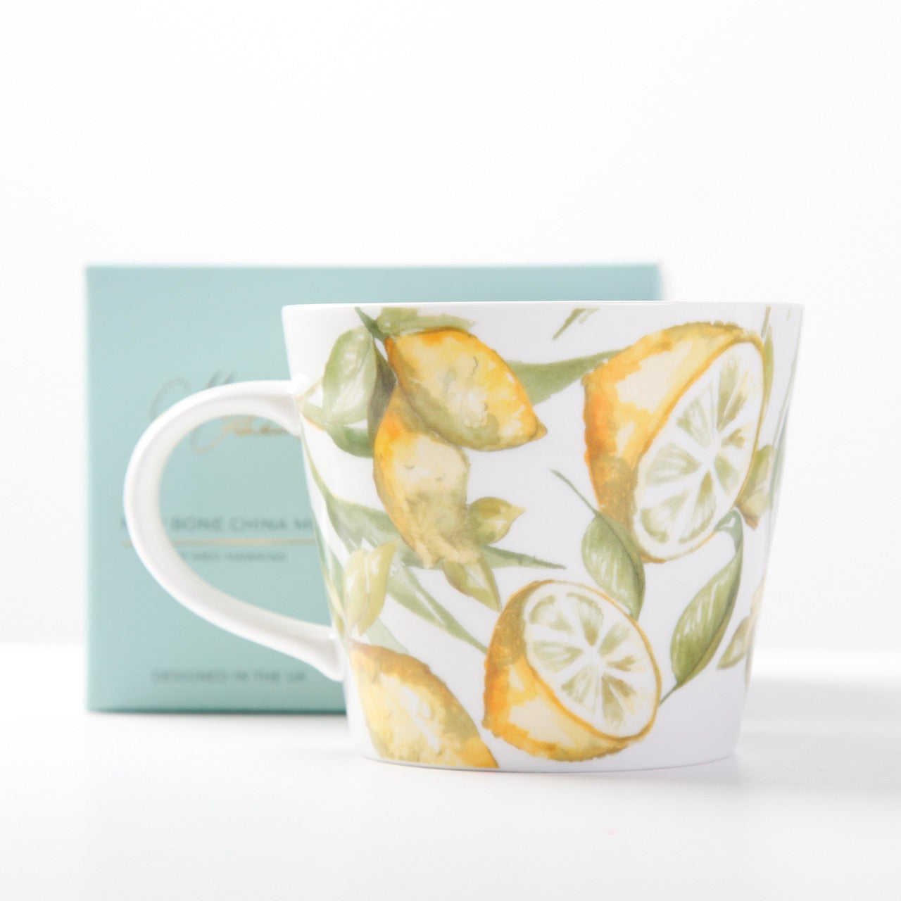 The Zest - Lemon Design Bone China Mug