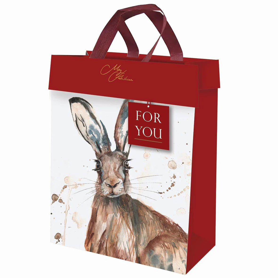 Meg Hawkins Small Gift Bag - Hare