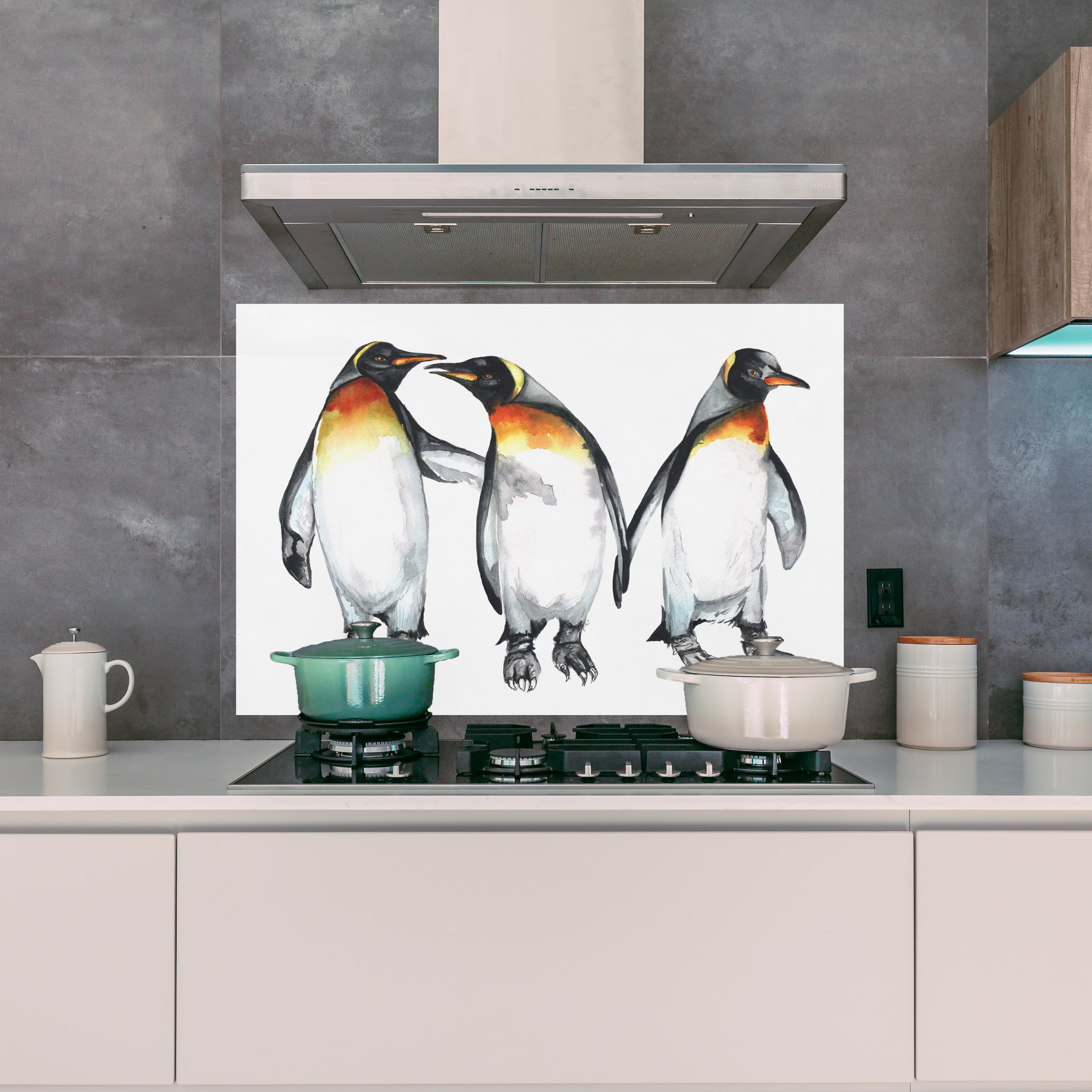 Penguin Design Splashback