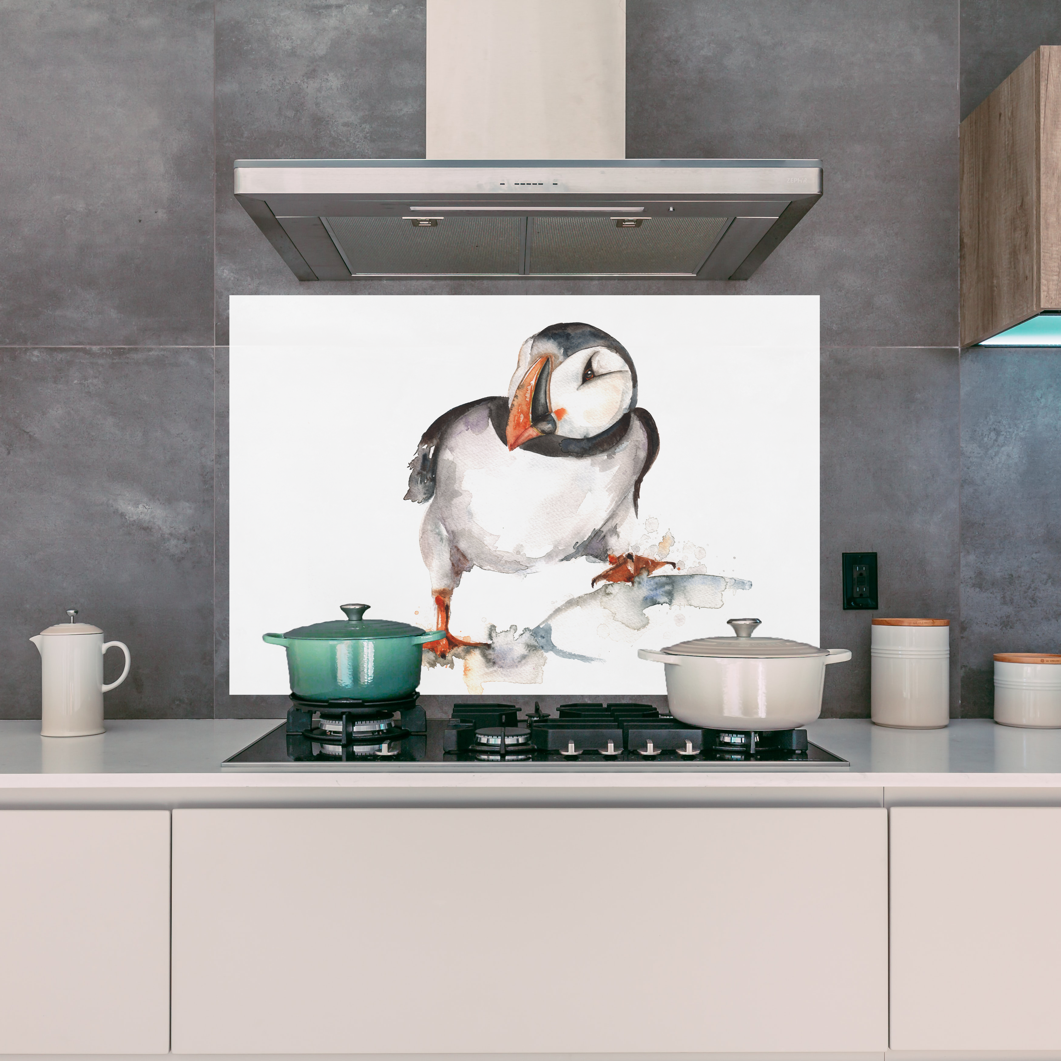 Puffin Design Splashback