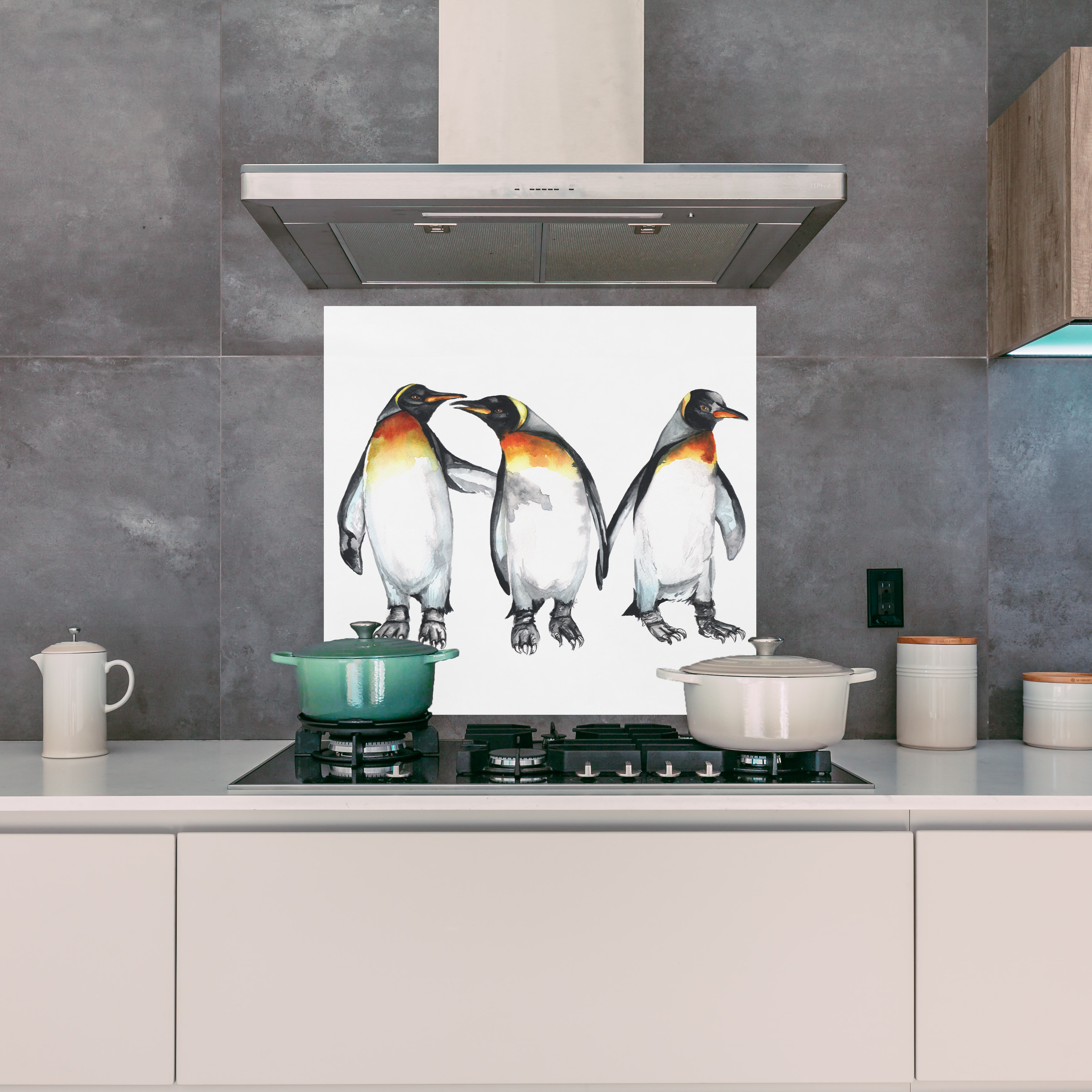 Penguin Design Splashback