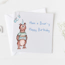 BEAR BIRTHDAY CARD