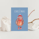 It's Christmas Robin Christmas Greeting Card