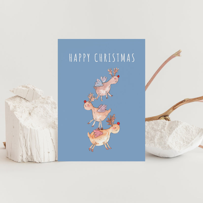 Happy Christmas Greeting Card