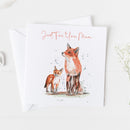 'Just for you Mum' Fox Card