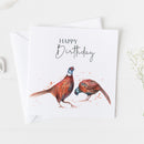 Pheasant 'Happy Birthday' Card