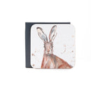 'The Meadow' Hare Design Coasters