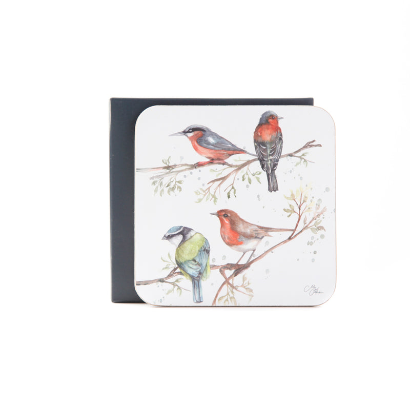 'The Lookout' British Birds Design coaster
