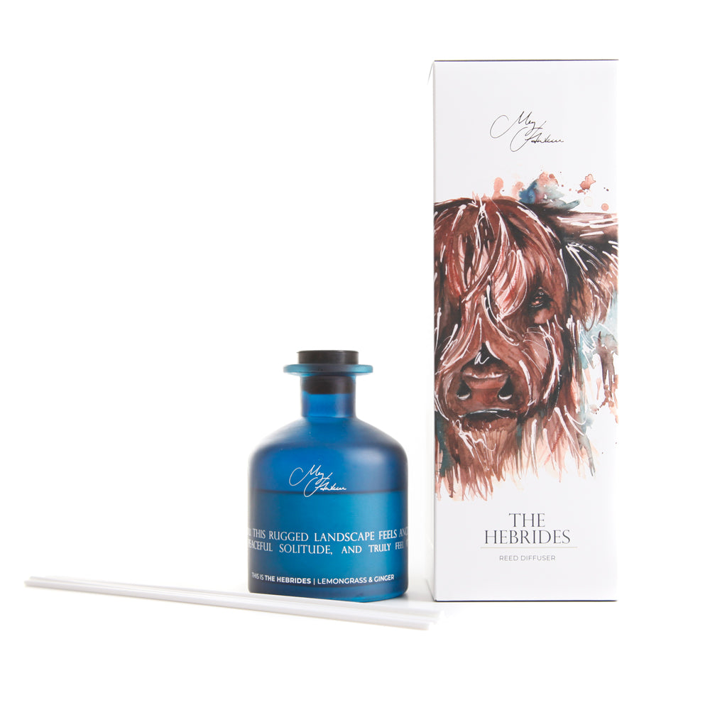 'The Hebrides' Highland Cow Design Diffuser