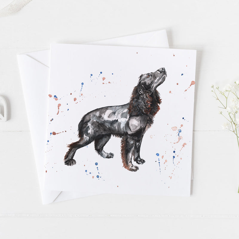 Cocker Spaniel Card