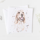 Show Cocker Spaniel Dog Greeting Card