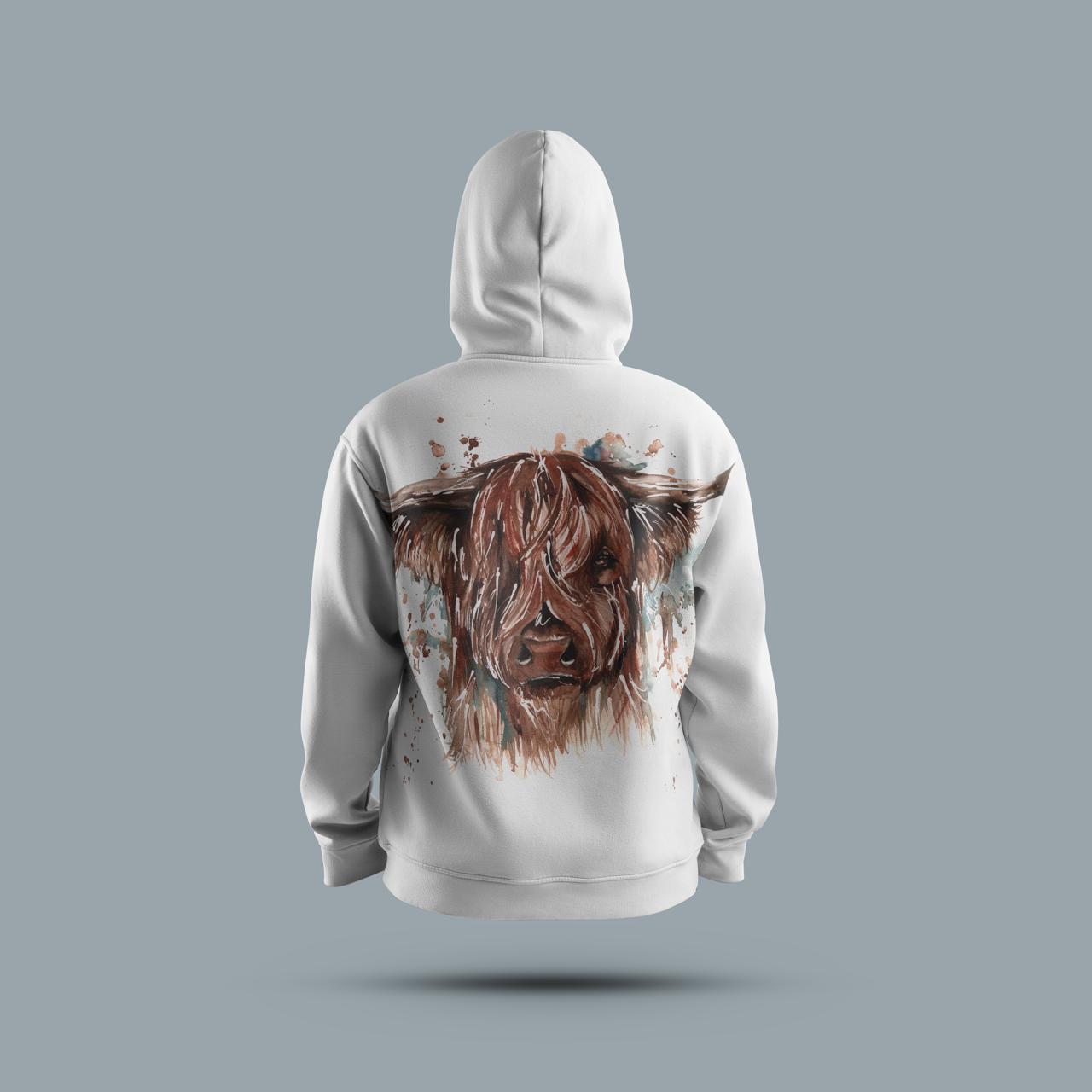 Highland Cow Hoodie