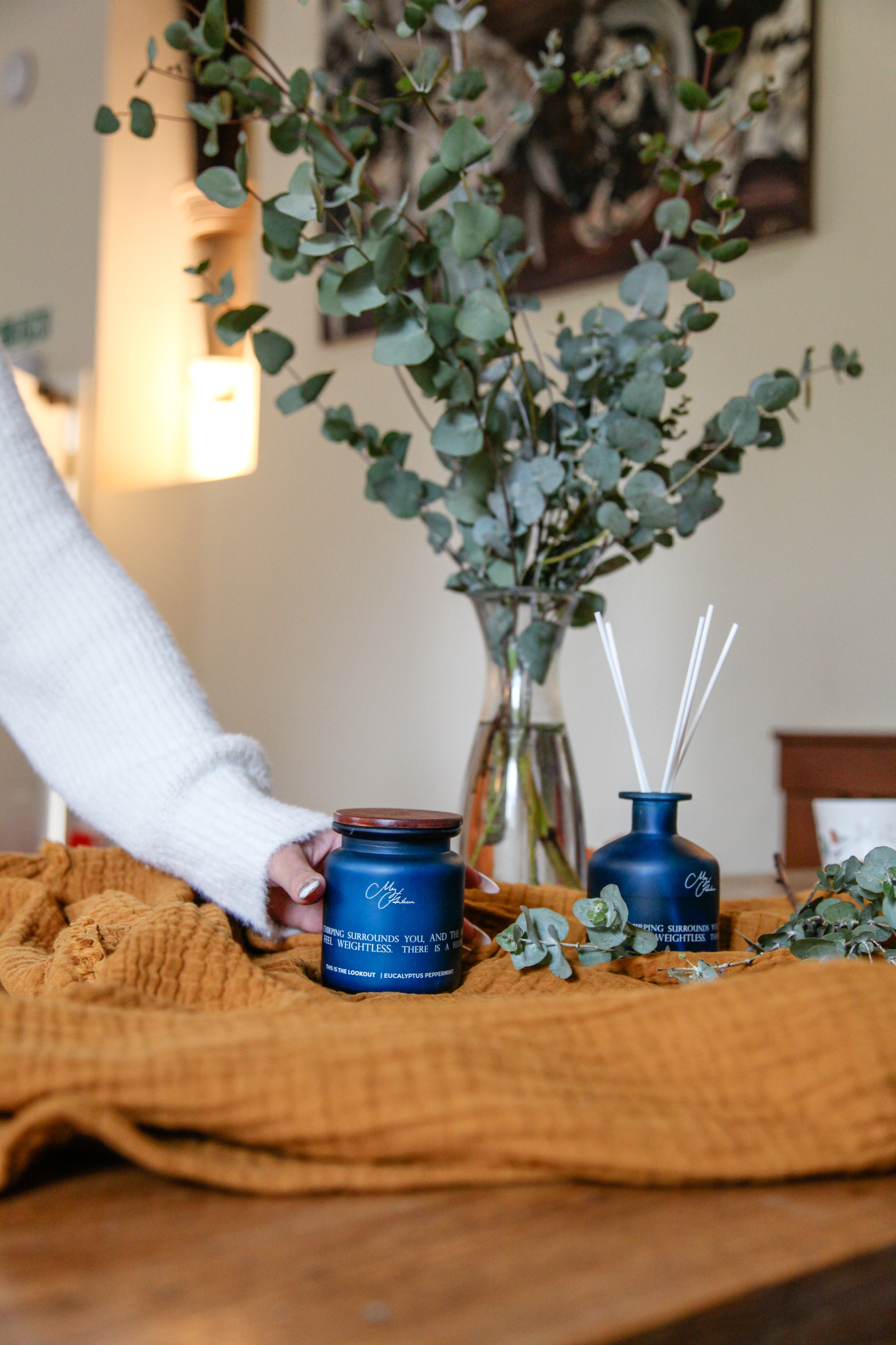 'The Coast' Puffin Design Candle