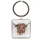 Highland Cow Keychain