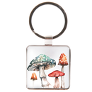 The Forest Keychain - Mushroom Design