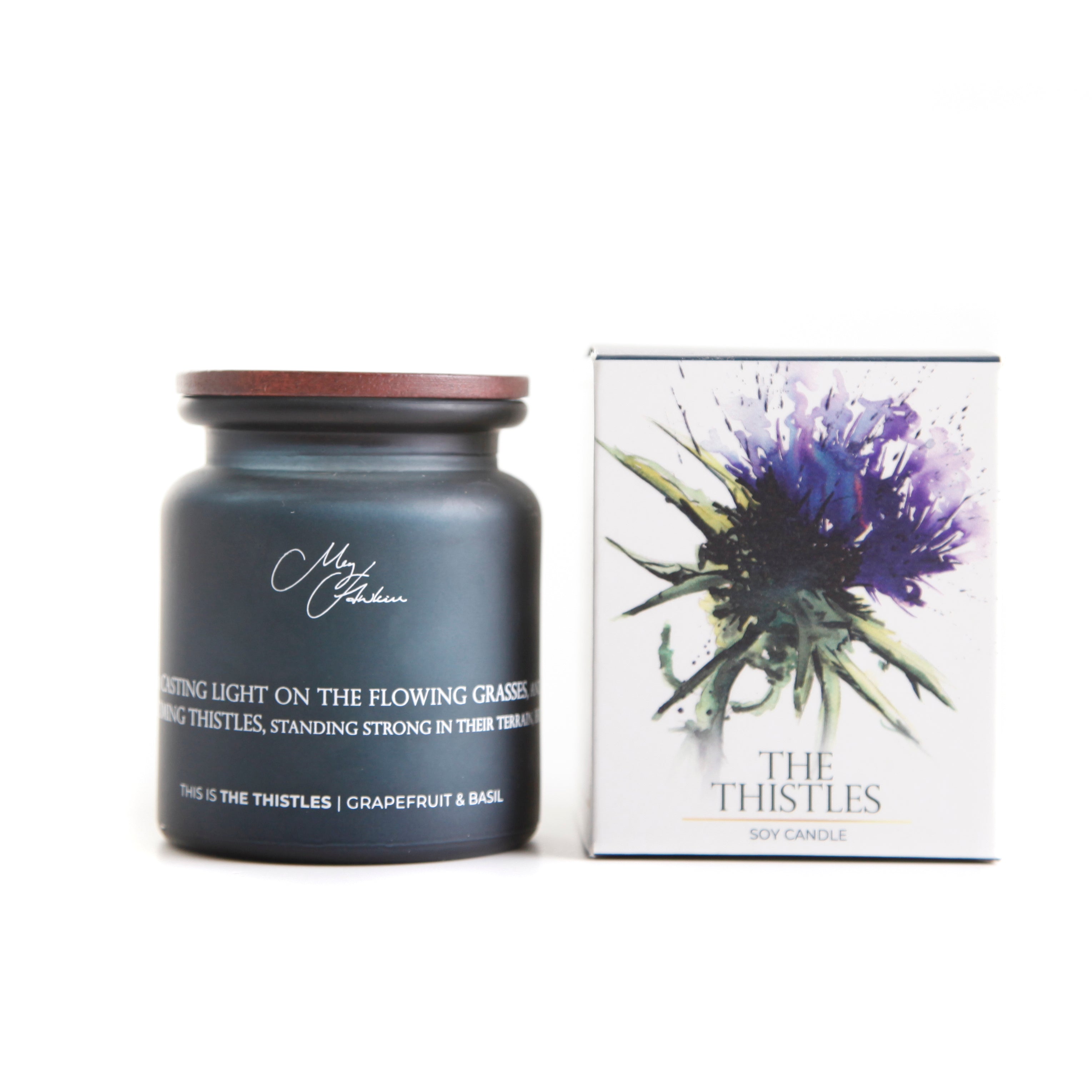 The Thistles - Thistles Design Candle