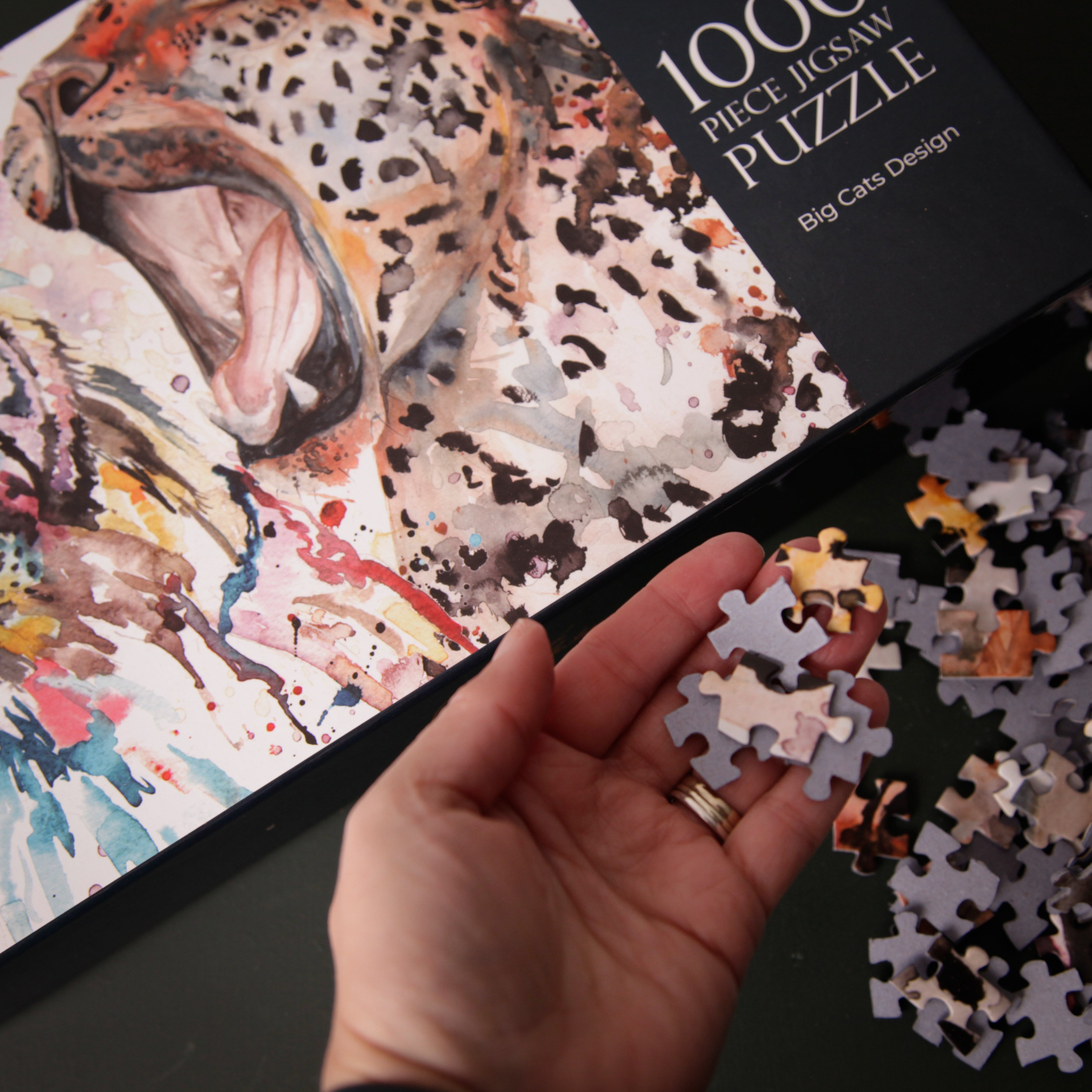 Big Cat Design 1000 Piece Puzzle