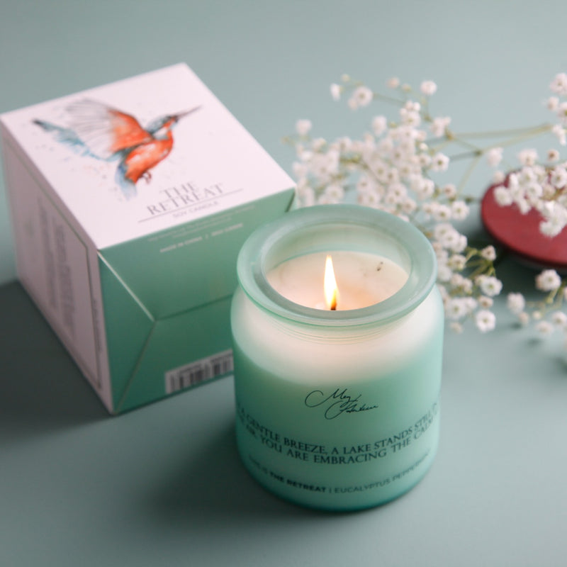 The Retreat - Kingfisher Design Candle
