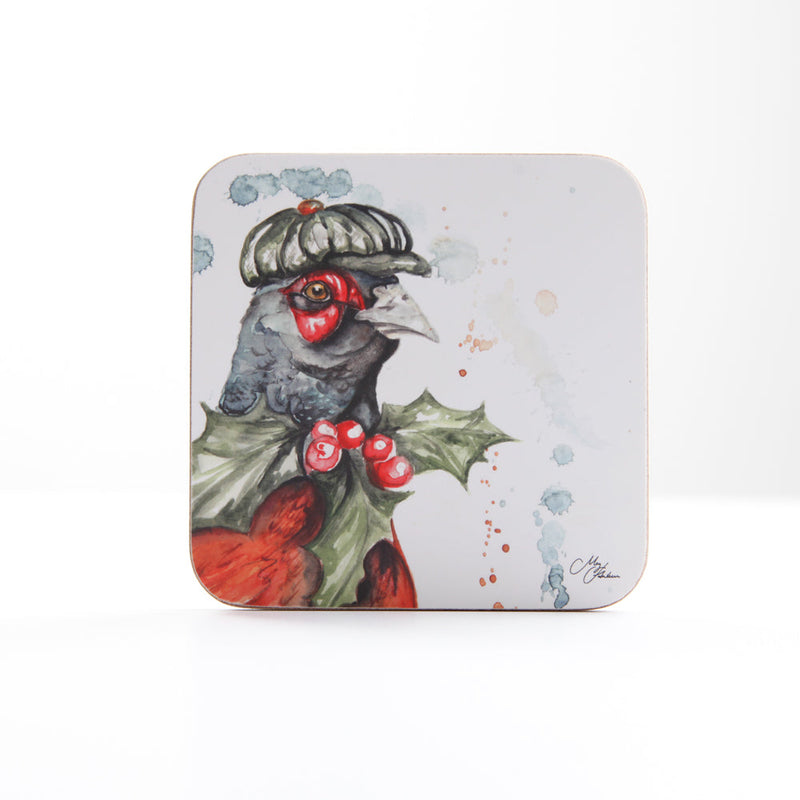 The Cockney Birds -  Watercolour Design Coasters