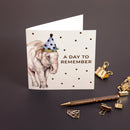 Elephant 'A Day To Remember' Design Greeting Card