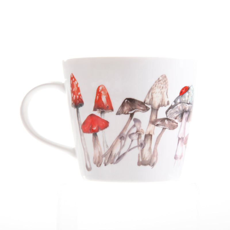 The Forest - Mushrooms Design Bone China Mug
