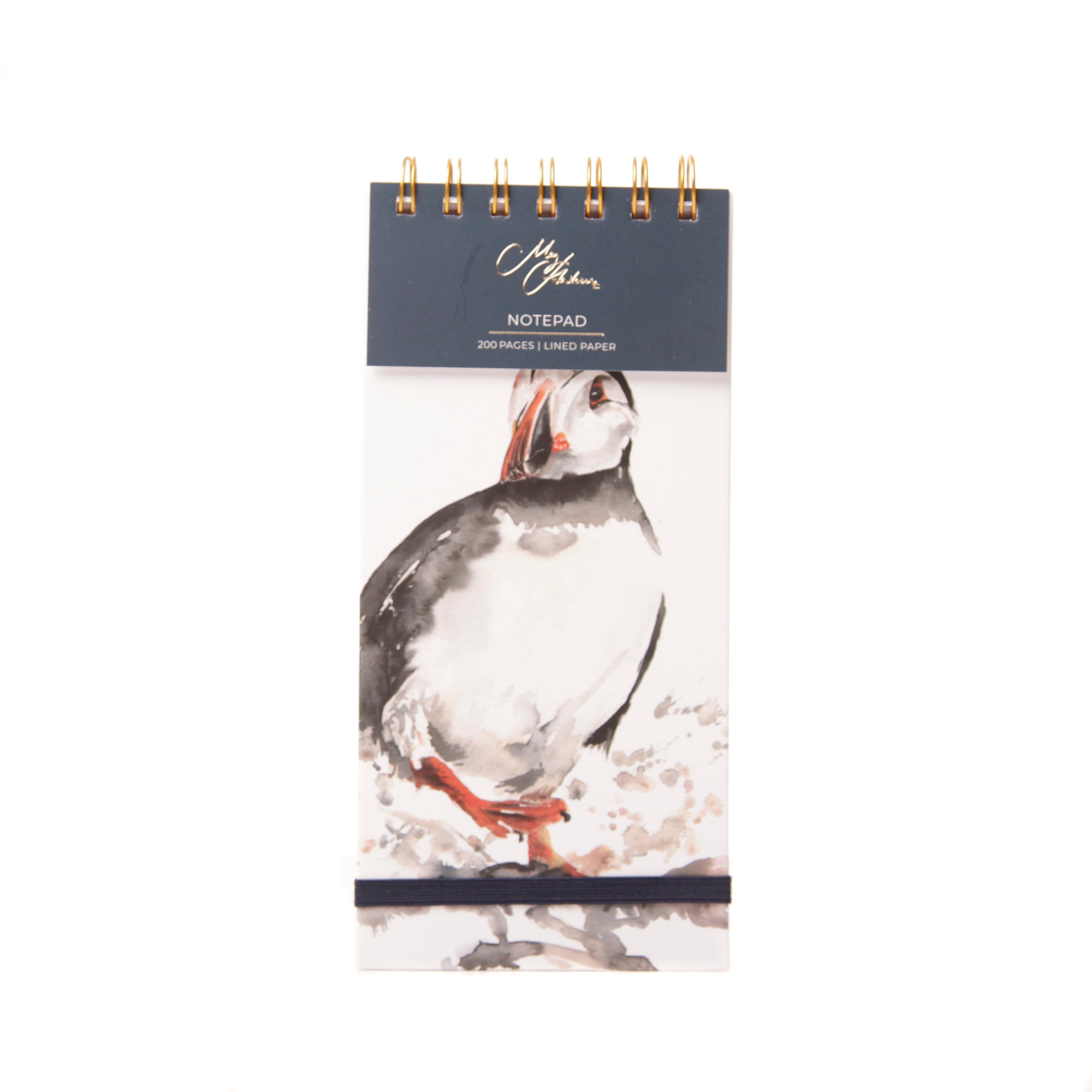 'The Coast' Puffin Watercolour Design Notepad