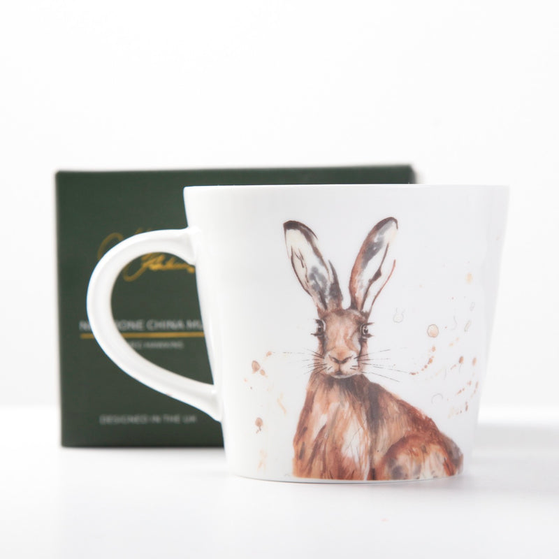 'The Meadow' Hare Design Bone China Mug