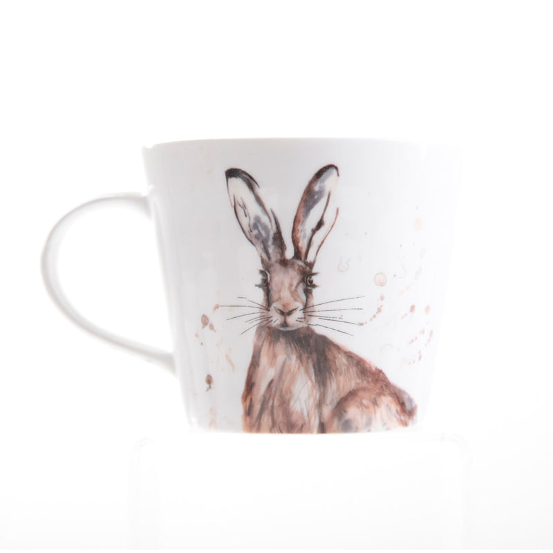 'The Meadow' Hare Design Bone China Mug