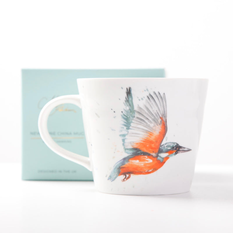 The Retreat - Kingfisher Design Bone China Mug
