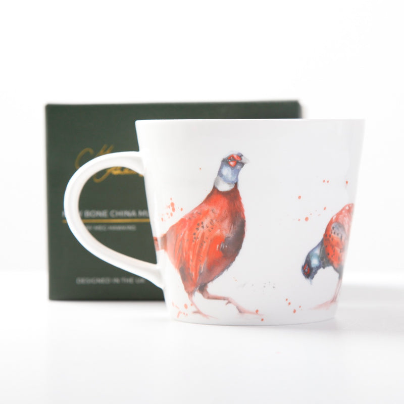 The Woodland - Pheasant Design Bone China Mug