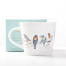 'The Lookout' British Birds Design Bone China Mug
