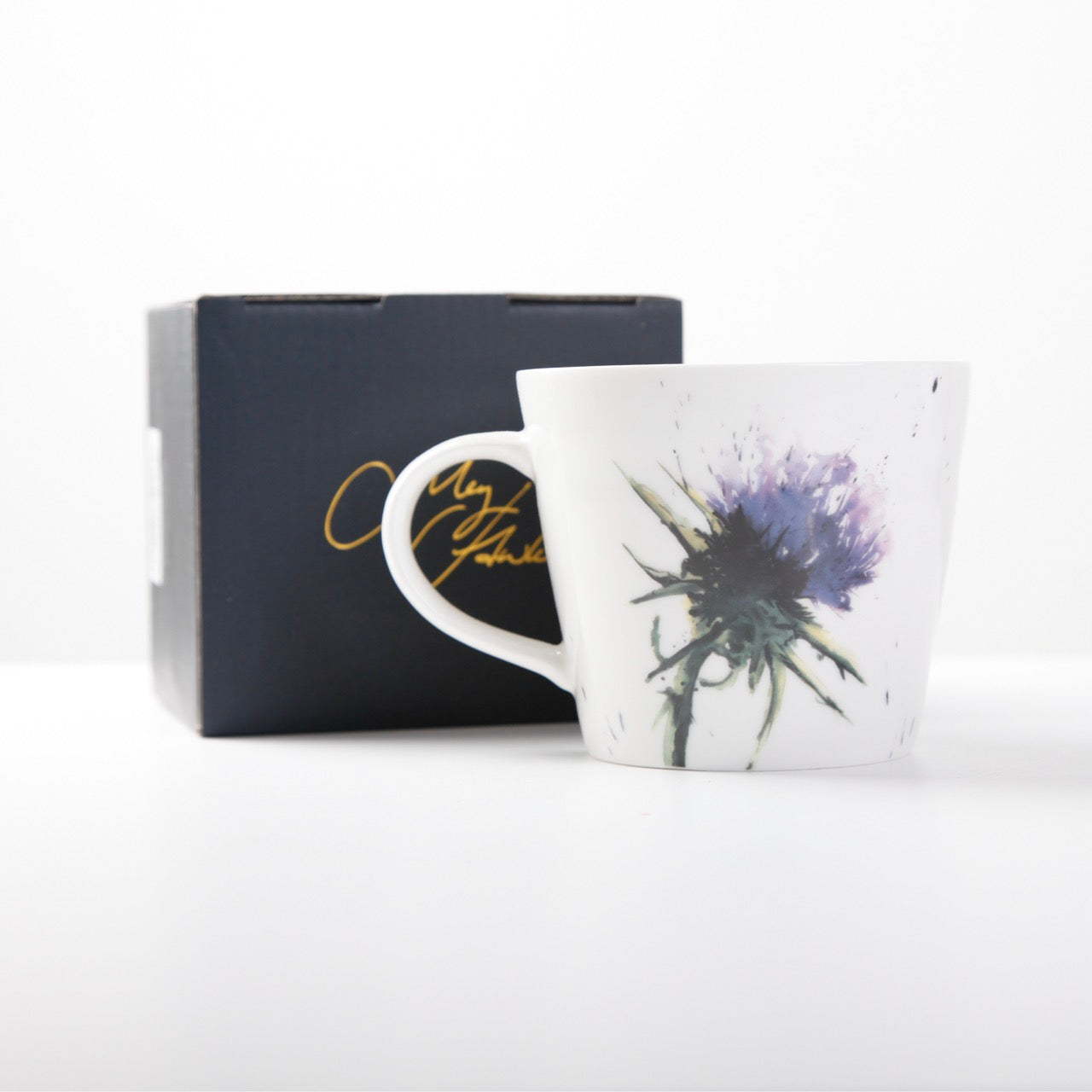 The Thistles - Thistle Design Bone China Mug