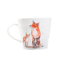The Den - Fox & Cub Design Bone China Mug
