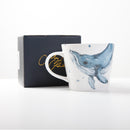 ‘The Ocean’ – Whale Design Bone China Mug