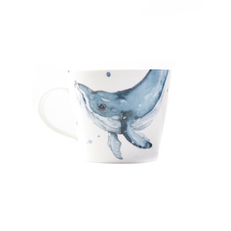 ‘The Ocean’ – Whale Design Bone China Mug