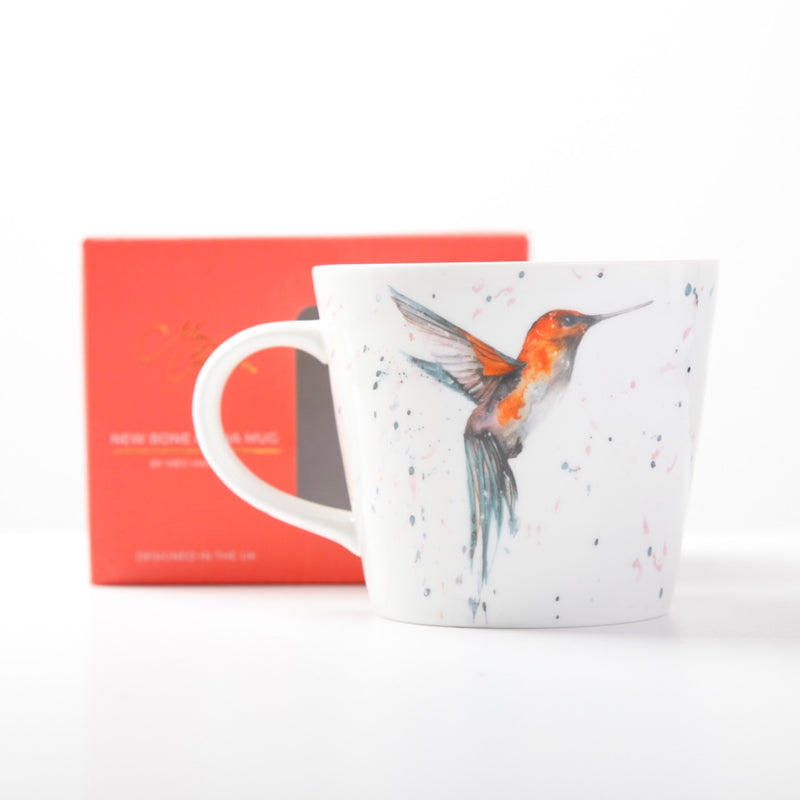 The Rainforest - Hummingbird Design Bone China Mug