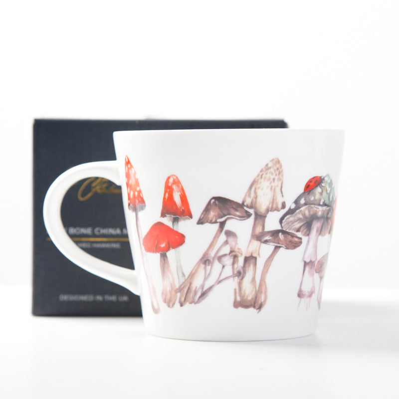‘The Forest’ – Mushrooms and Toadstools Bone China Mug