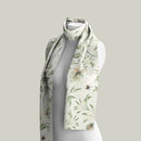 Daisies Design Cotton Scarf