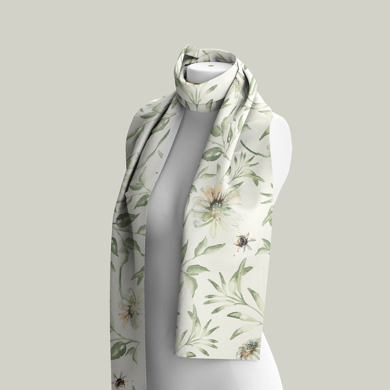 Scarf - Daisies Design