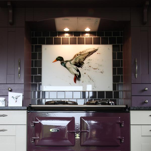 Highland Cow Design Splashback