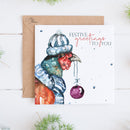 Pheasant Christmas card