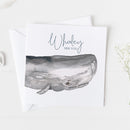 Whaley Miss You -  Whale Design Greeting Card