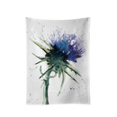 Thistle Design Cotton Teatowel