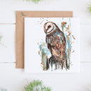 Barn Owl Greeting Card