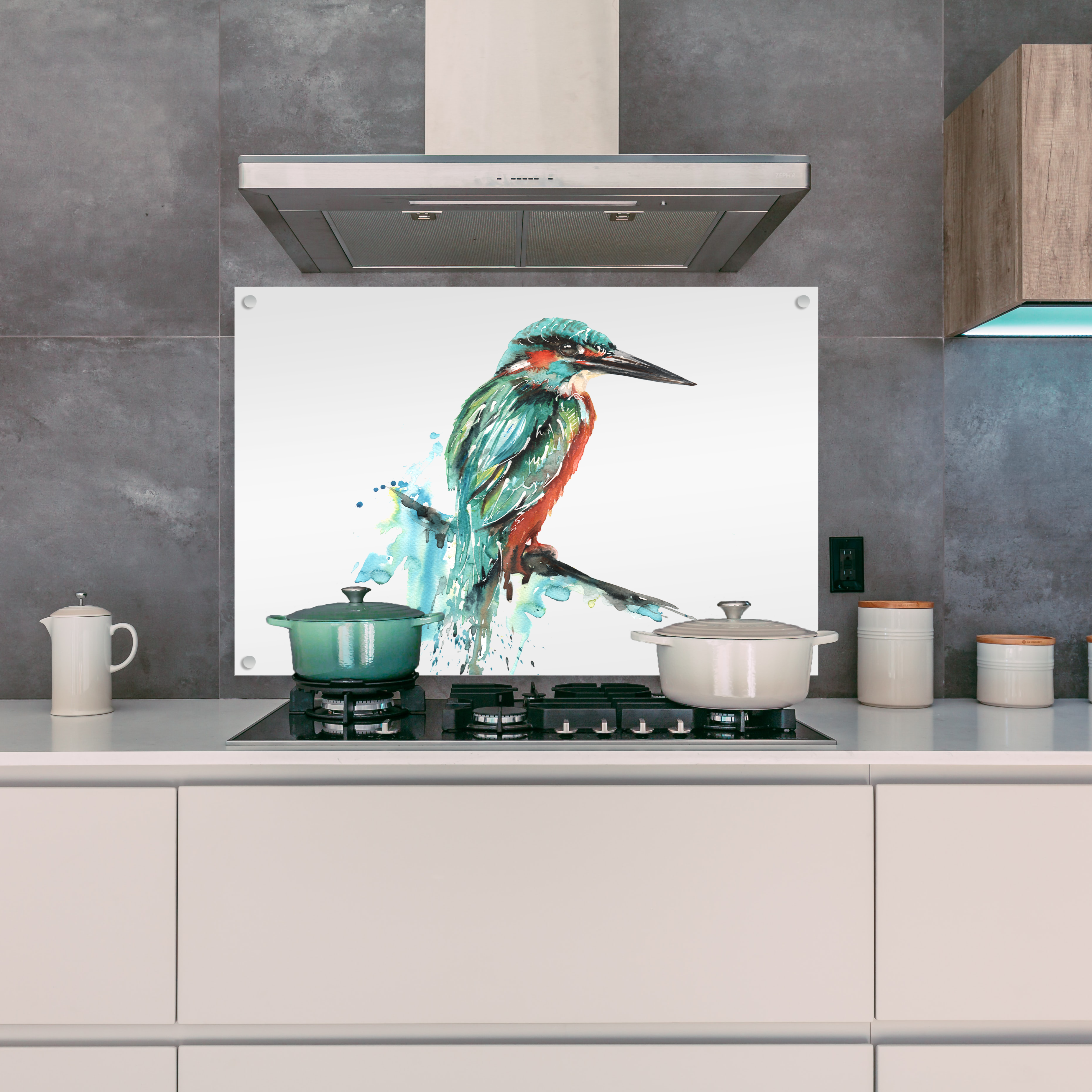 Kingfisher Design Splashback
