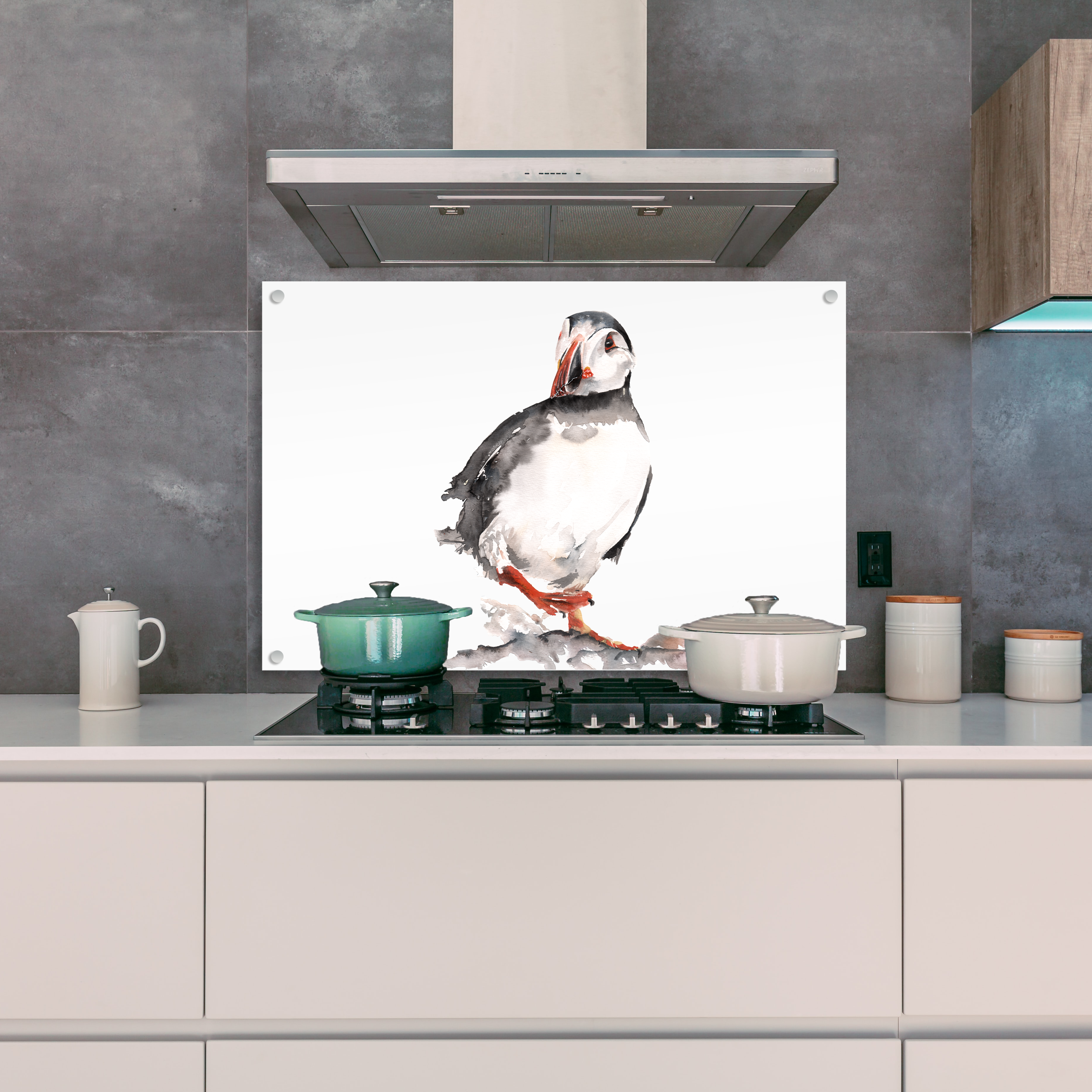 Puffin Design Splashback
